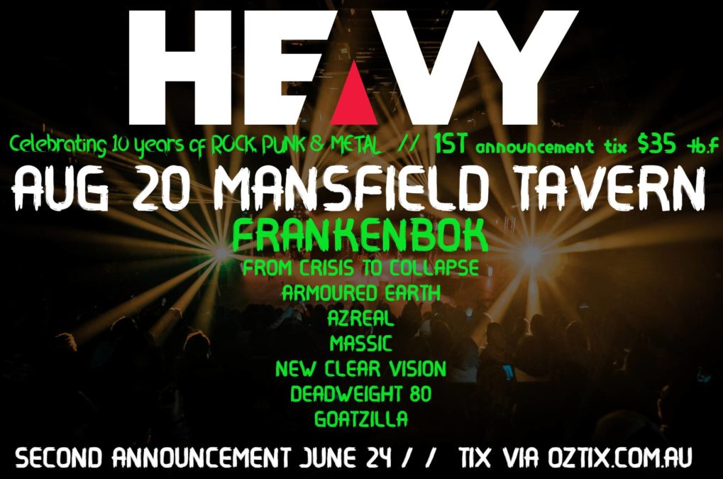 HEAVY Announces First Line-Up For Massive Birthday Bash In August