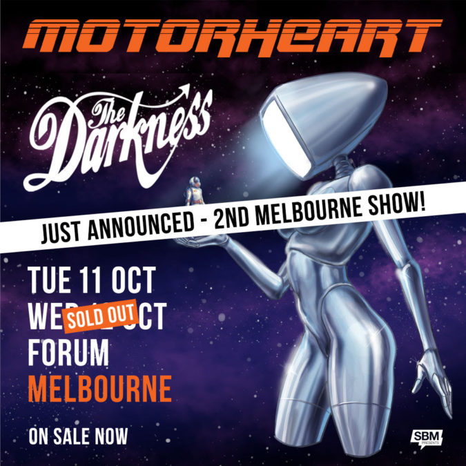 THE DARKNESS Announce 2nd Melbourne Show HEAVY Magazine