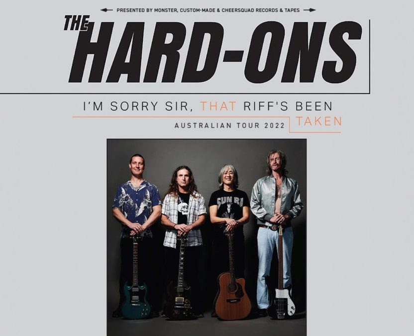 THE HARD-ONS With New Single