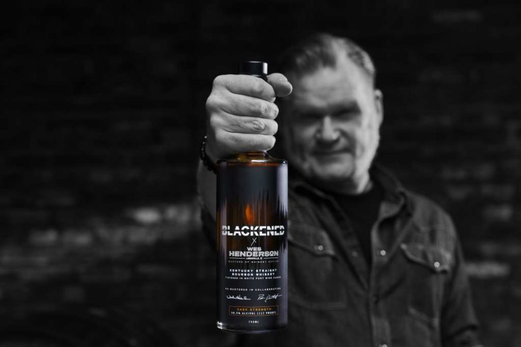 GROGLORDS are bringing the new BLACKENED X WES HENDERSON Whiskey to Australia