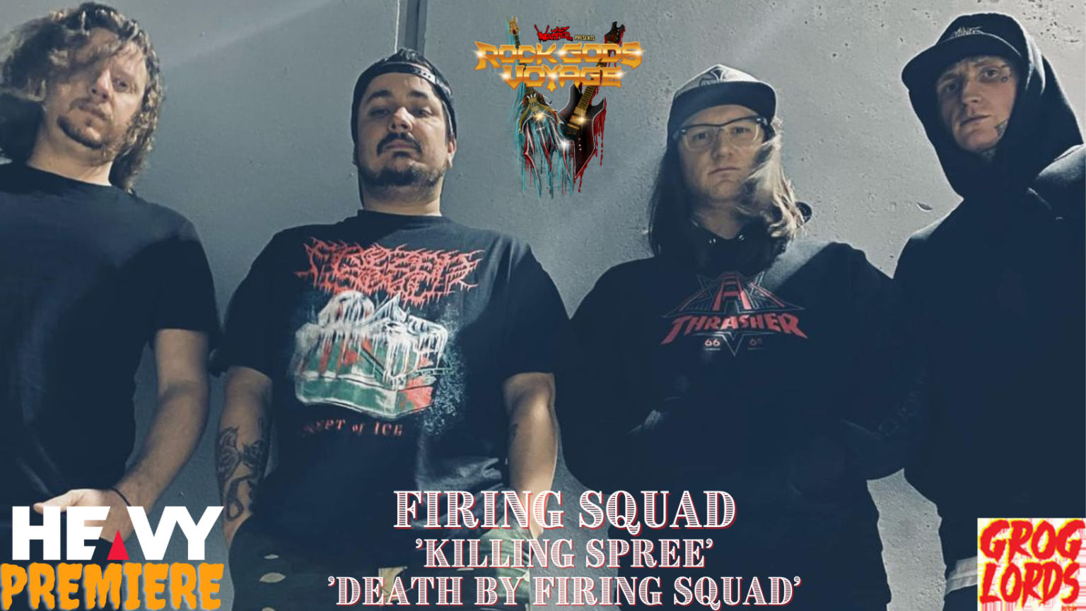 Premiere FIRING SQUAD 'Death By Firing Squad' & 'Killing Spree