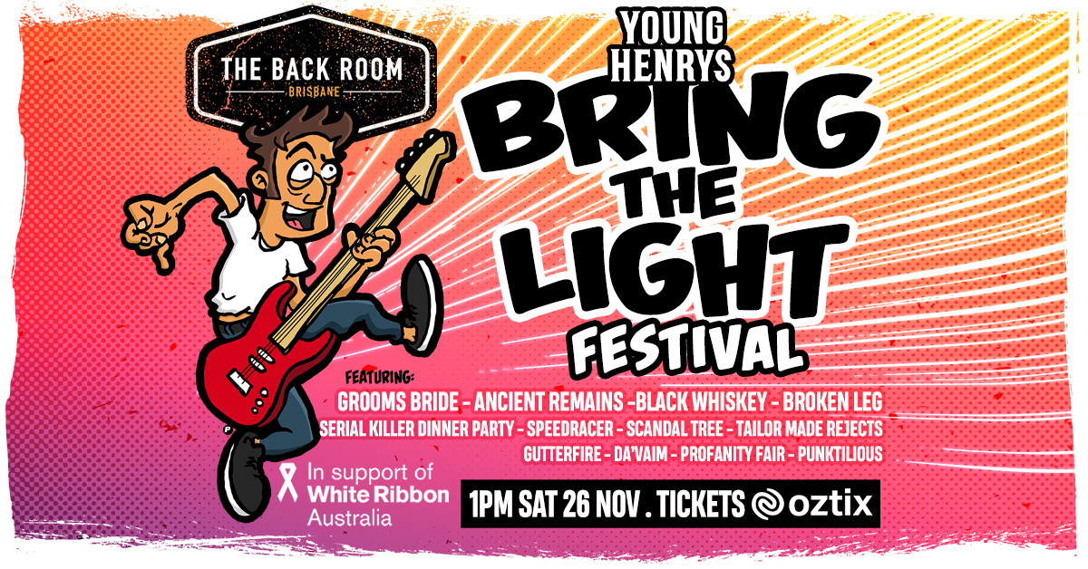 BRING THE LIGHT FESTIVAL Coming To THE BACKROOM, ANNERLEY