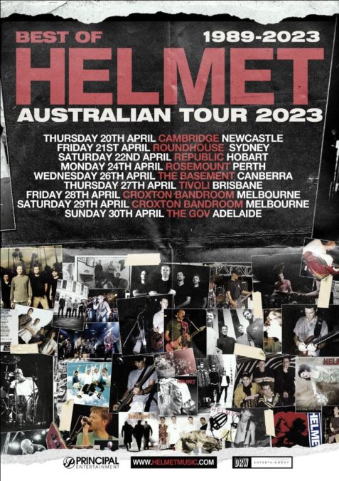 HELMET Announce Australian Tour