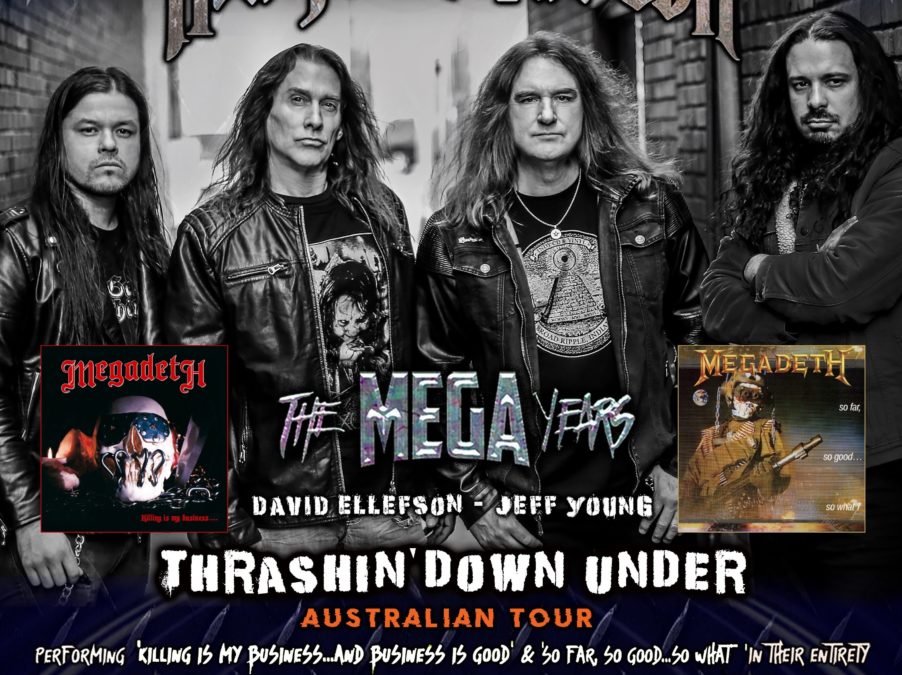 KINGS OF THRASH Ft DAVID ELLEFSON & JEFF YOUNG To Play Entire MEGADETH Albums On Aussie Tour