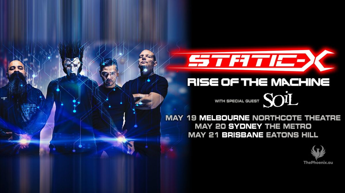 STATIC X Rise Of The Machine Tour Starts Friday