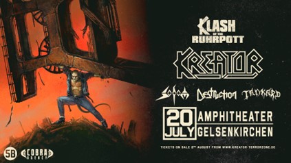 KREATOR Announce Klash Of The Ruhrpott Event With Sodom, Destruction & Tankard