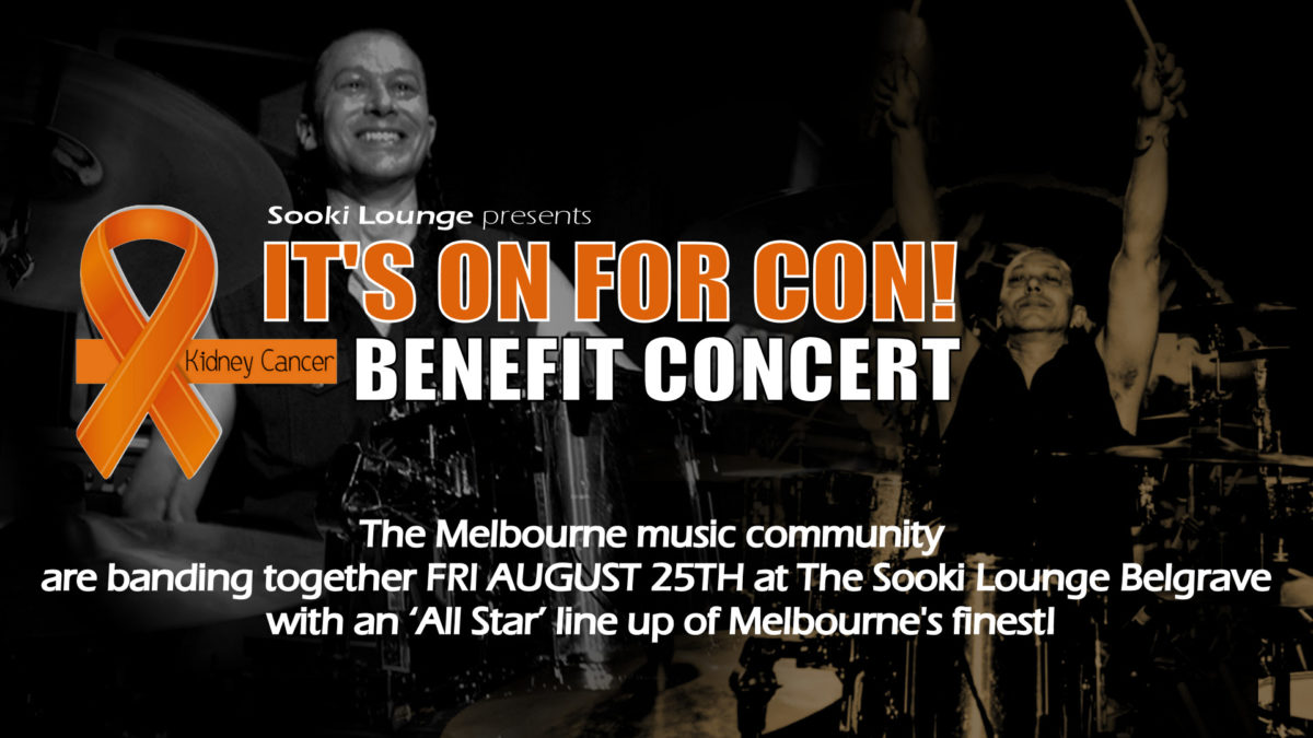 IT’S ON FOR CON Benefit Show Set For SOOKI LOUNGE On August 25