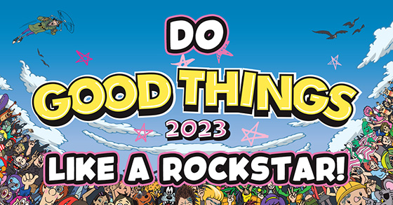 GOOD THINGS Selling Fast. Enter Competition To Party Like A Rock Star