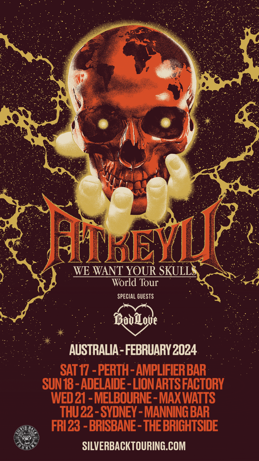 ATREYU Announce February 2024 Australian Tour HEAVY Magazine