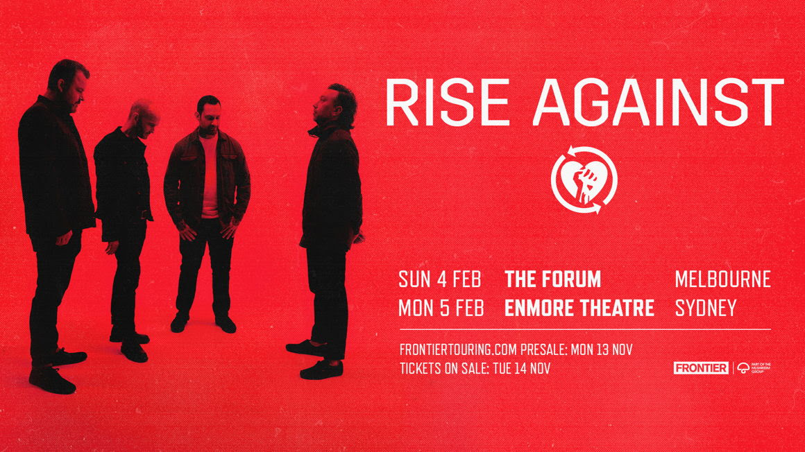 RISE AGAINST Announce Two Special Australian Shows