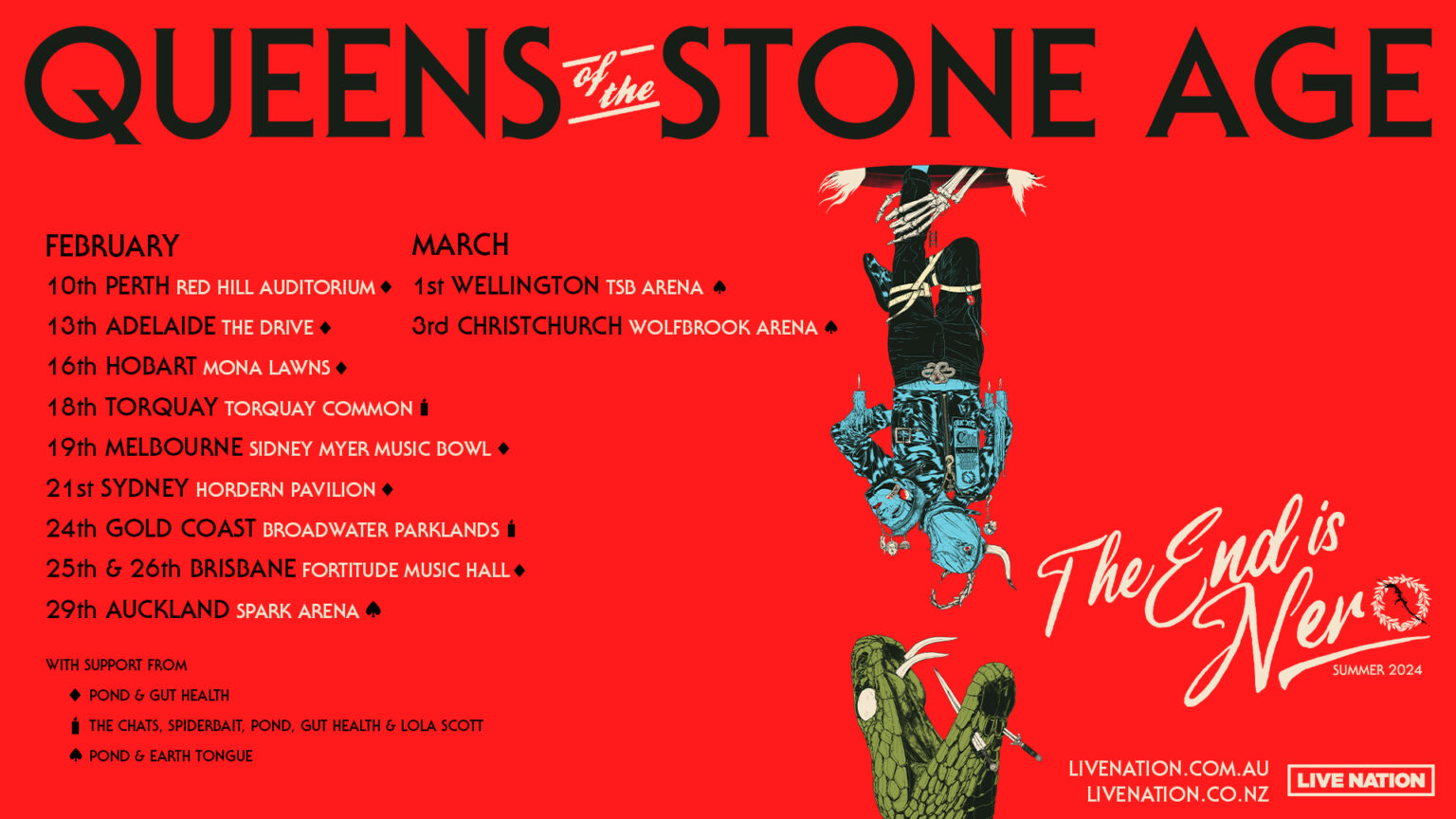 queens of the stone age tour australia 2023