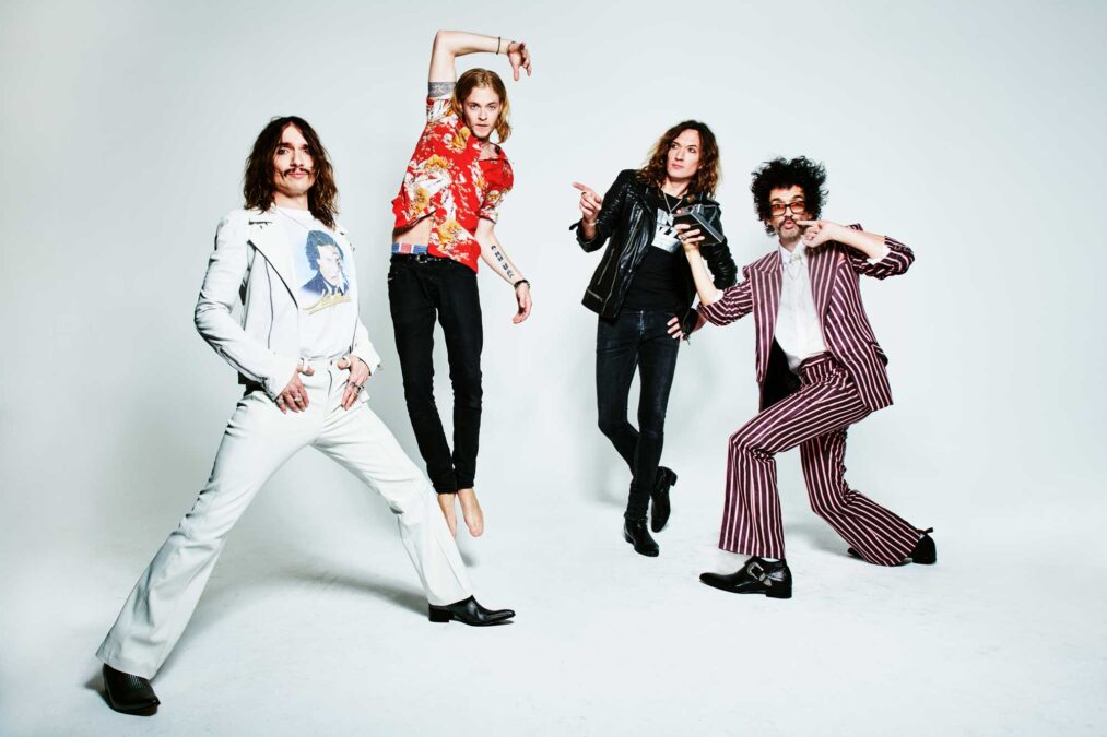 THE DARKNESS Seek Permission To Land Down Under With FRANKIE POULLAIN