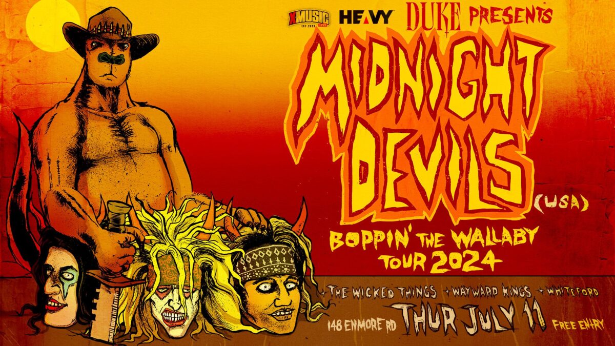 THE MIDNIGHT DEVILS Announce Sydney Headline Show At THE DUKE OF ENMORE