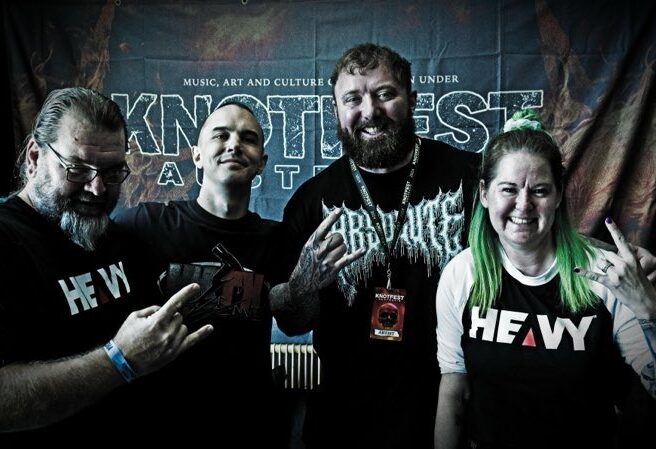 Flying The Flag Backstage At KNOTFEST MELBOURNE With THY ART IS MURDER