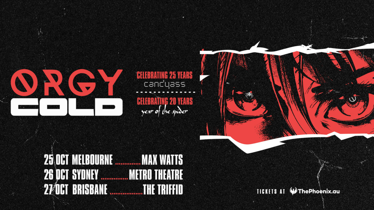 ORGY and COLD Announce October 2024 Australian Tour