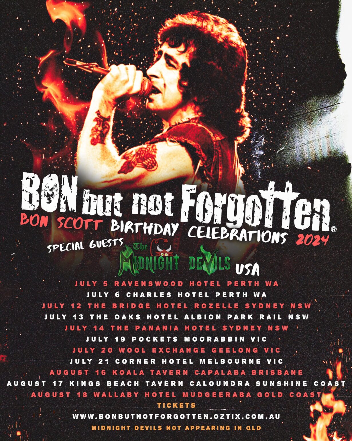 BON BUT NOT FORGOTTEN Celebrate 50 Years Of AC/DC With First Dates Of ...