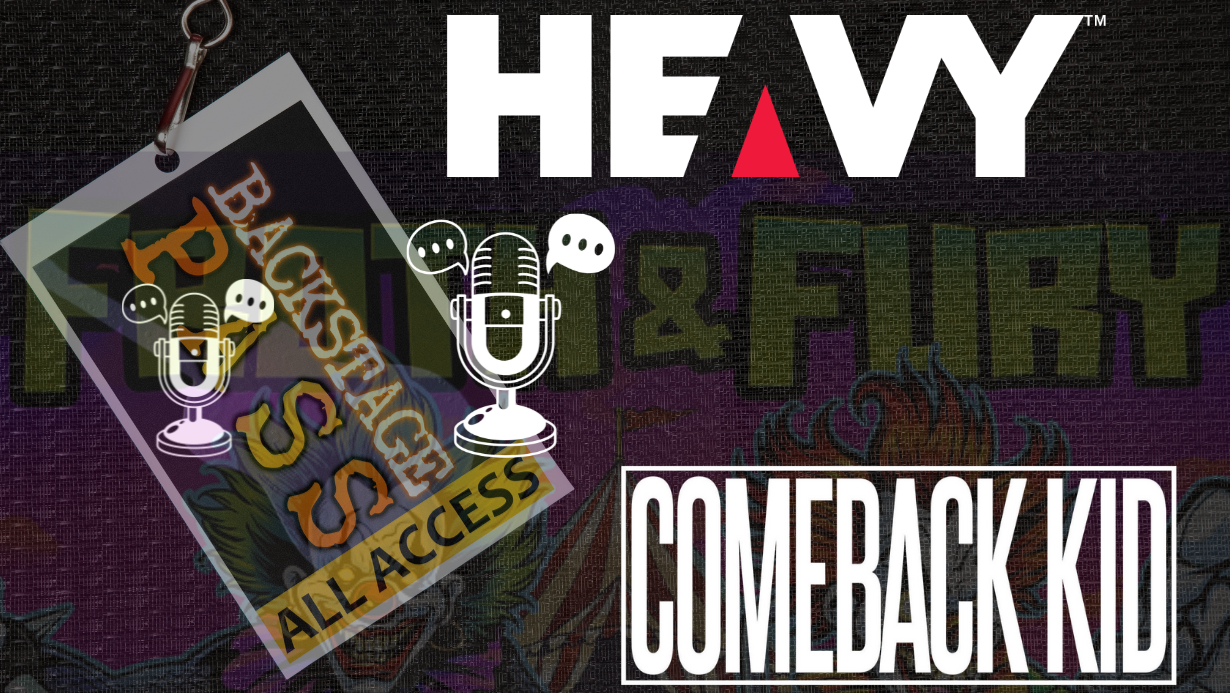 Backstage FROTH & FURY Chats With Andrew Neufeld From COMEBACK KID