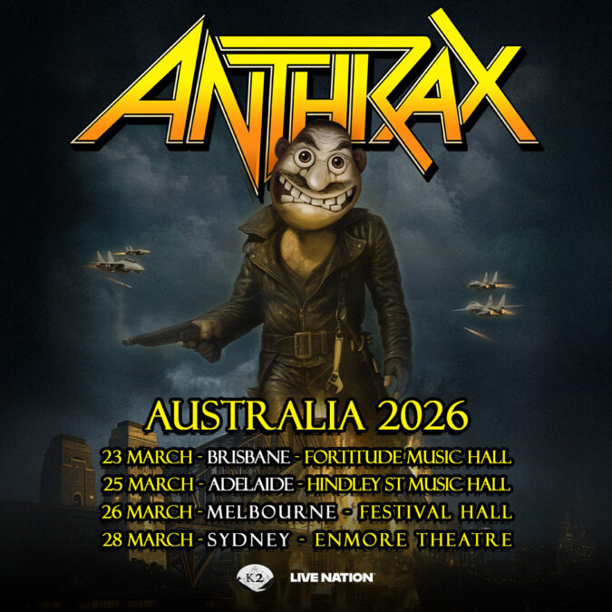 ANTHRAX, ALIEN WEAPONRY: Fortitude Music Hall, Brisbane 23/03/26