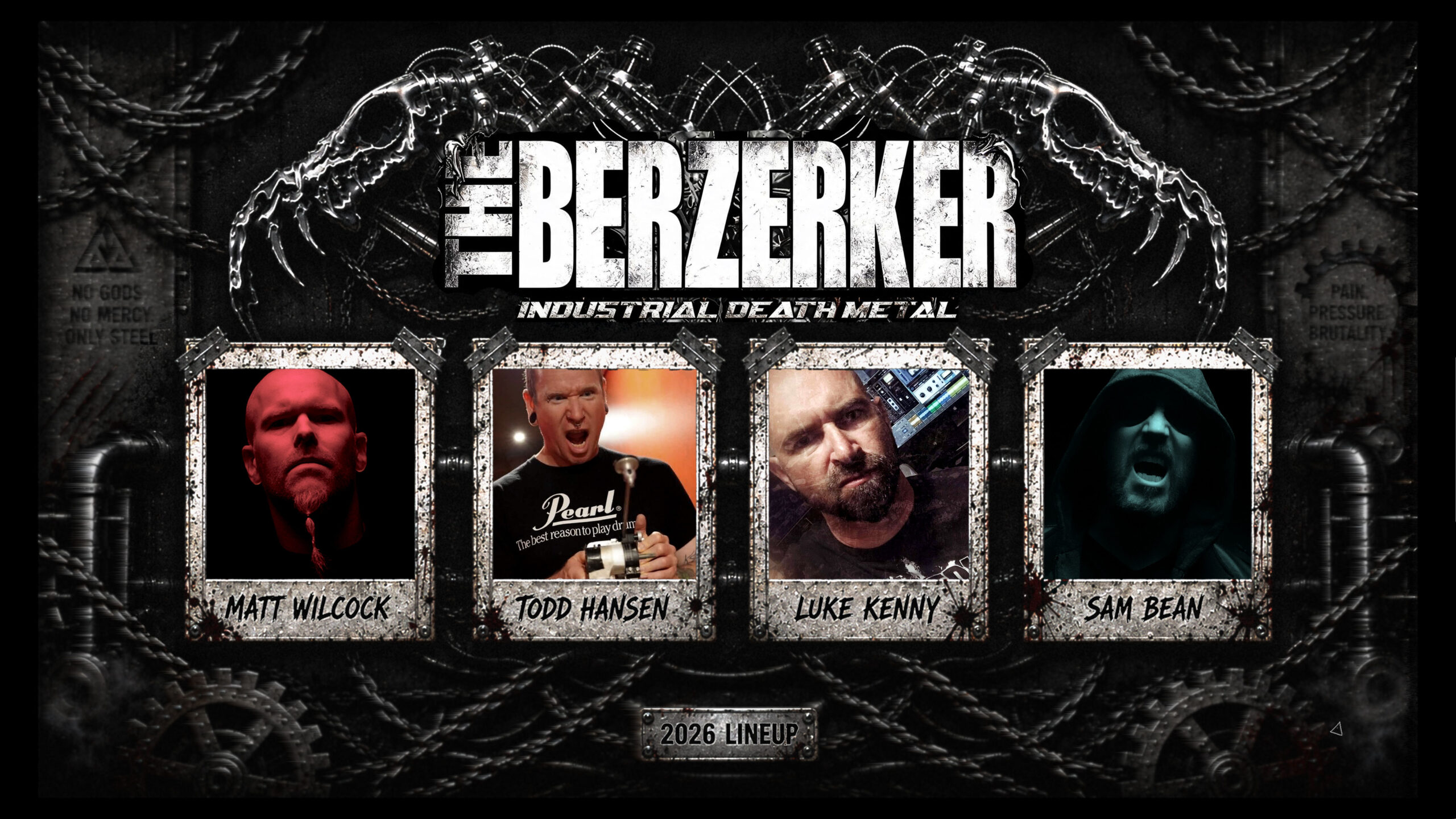 Reigniting The Cybergrind Flame For NECROSONIC FESTIVAL 2026 With LUKE KENNY From THE BERZERKER