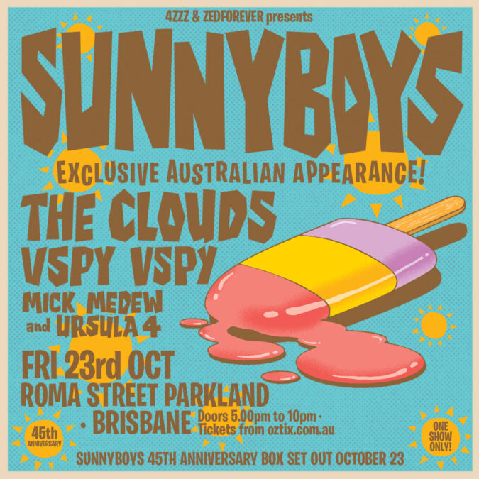 SUNNYBOYS Announce 4LP Box Set Plus One Off Performance At 4ZZZ’s ZED51